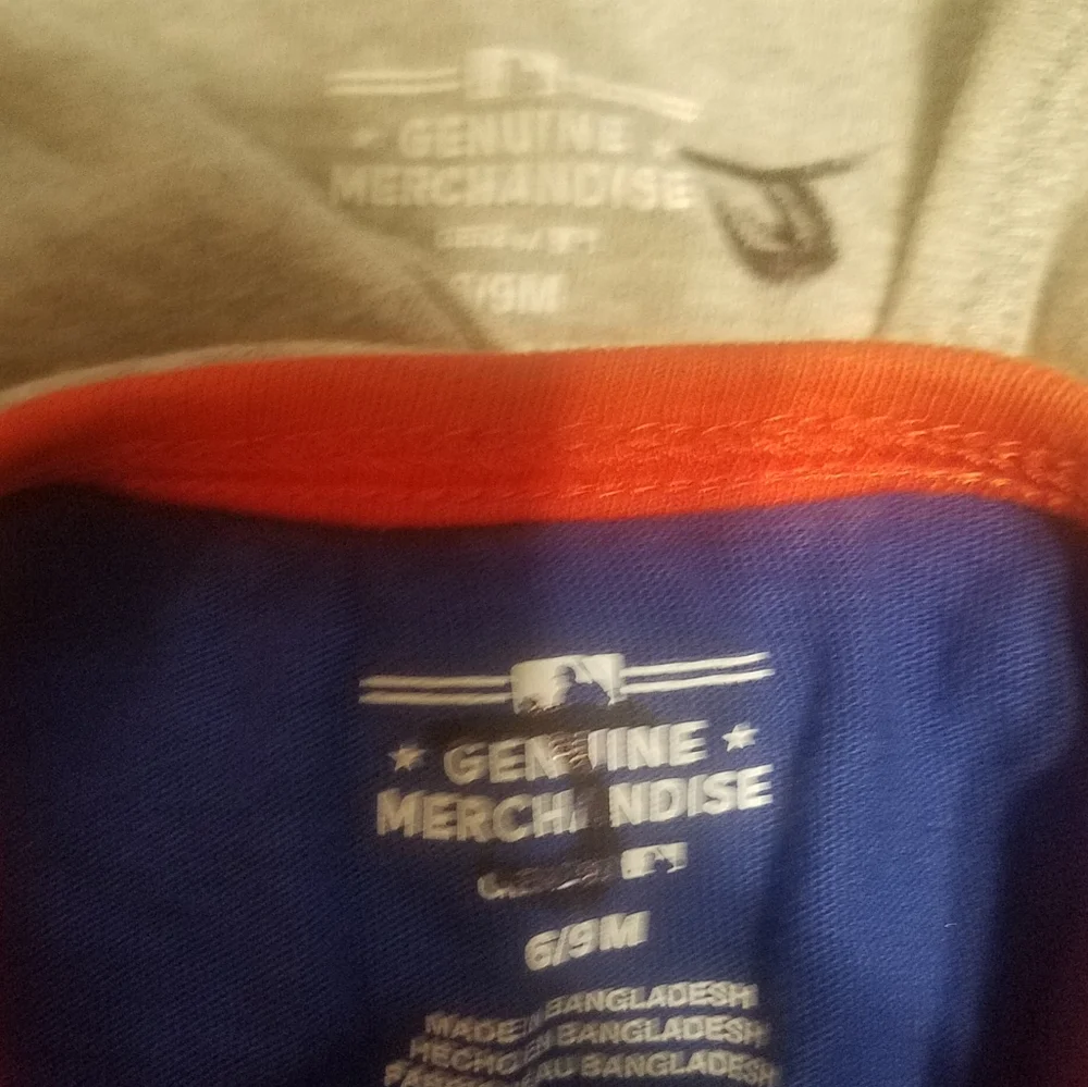 New York Mets Baby Onesies Set 6/9 Months